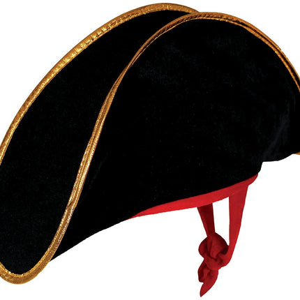 Piraathoed Zwart Rood van Fiestas Guirca koop je bij Partywinkel
