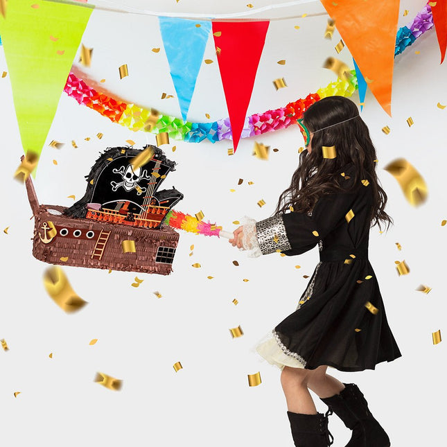 Piraten Pinata Schip 59cm van Boland koop je bij Partywinkel