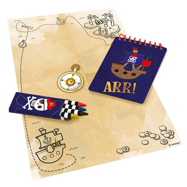 Piraten Spel 24 delig van Riethmueller koop je bij Partywinkel