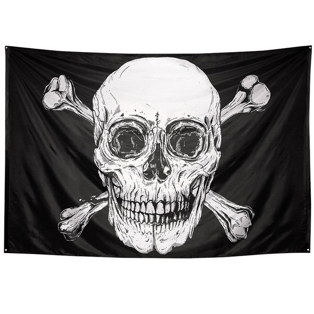 Piraten Vlag XL 3,3m van Boland koop je bij Partywinkel