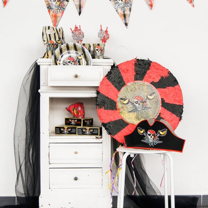 Piratenhoeden 8st van Folat koop je bij Partywinkel