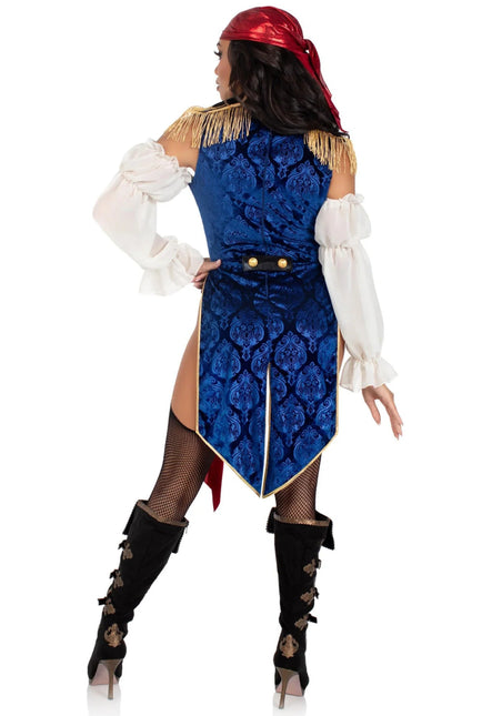 Piratenpak Dames Bodysuit Leg Avenue van Leg Avenue koop je bij Partywinkel