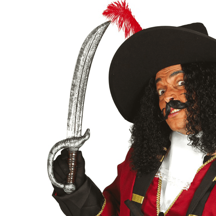 Piratenzwaard Zilver 52cm van Fiestas Guirca koop je bij Partywinkel