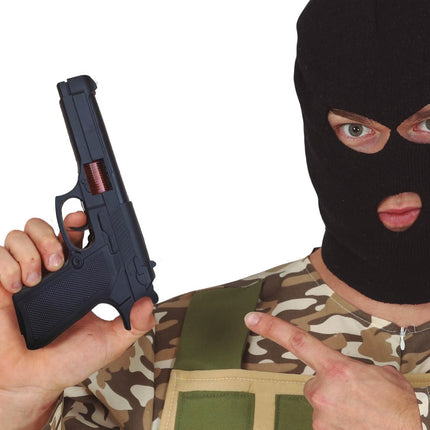 Pistool Zwart 24cm van Fiestas Guirca koop je bij Partywinkel