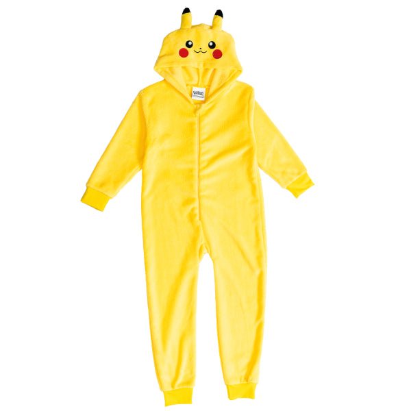 Pokemon Onesie Geel Kind Pikachu van Riethmueller koop je bij Partywinkel