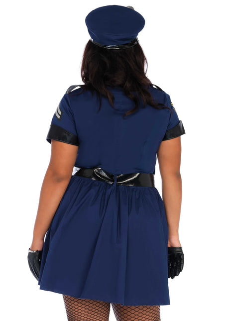 Politie Jurk Dames Plus Size Leg Avenue van Leg Avenue koop je bij Partywinkel