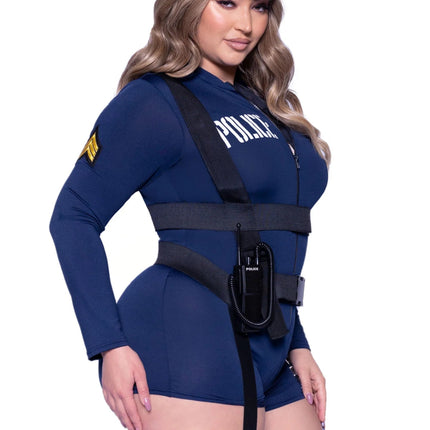 Politie Pak Dames Bodysuit Leg Avenue van Leg Avenue koop je bij Partywinkel