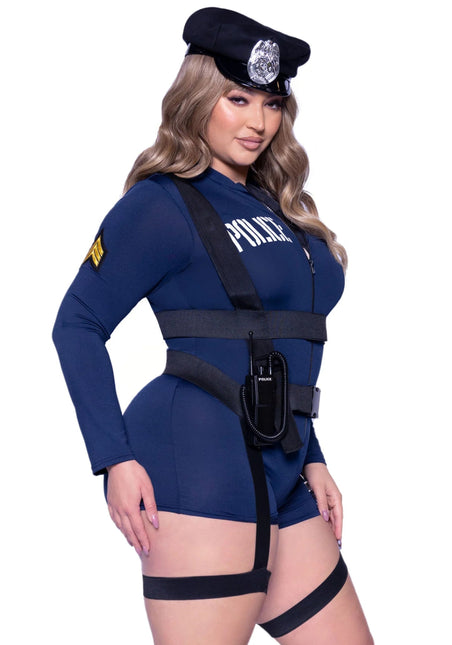 Politie Pak Dames Bodysuit Leg Avenue van Leg Avenue koop je bij Partywinkel