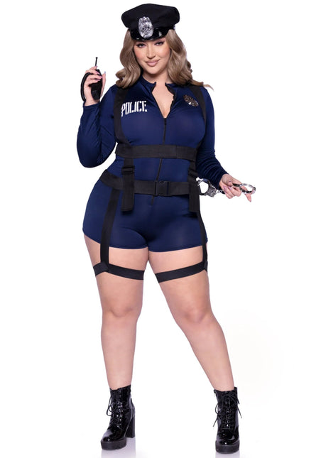 Politie Pak Dames Bodysuit Leg Avenue van Leg Avenue koop je bij Partywinkel