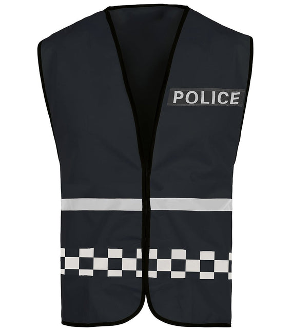 Politie Vest Zwart Kind van Fiestas Guirca koop je bij Partywinkel