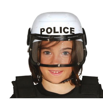 Politiehelm Me van Fiestas Guirca koop je bij Partywinkel