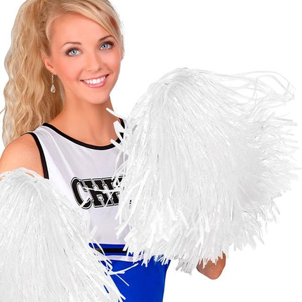 Pom Pom Wit 1 stuk van Widmann koop je bij Partywinkel