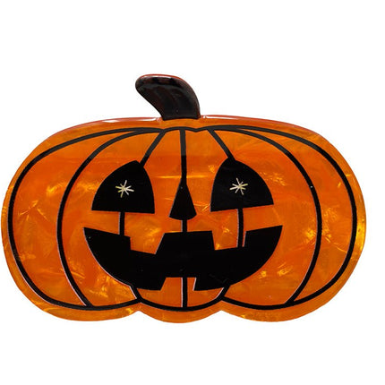 Pompoen Haarclip 6,5cm van Fiestas Guirca koop je bij Partywinkel