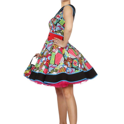 Pop Art Jurk Dames Pop Art van Wilbers & Wilbers koop je bij Partywinkel