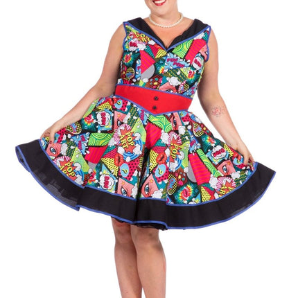 Pop Art Jurk Dames Pop Art van Wilbers & Wilbers koop je bij Partywinkel