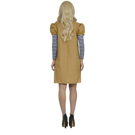Pop Halloween Kostuum Dames met strik van Fiestas Guirca koop je bij Partywinkel