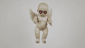 Halloween Pop Baby Engel
