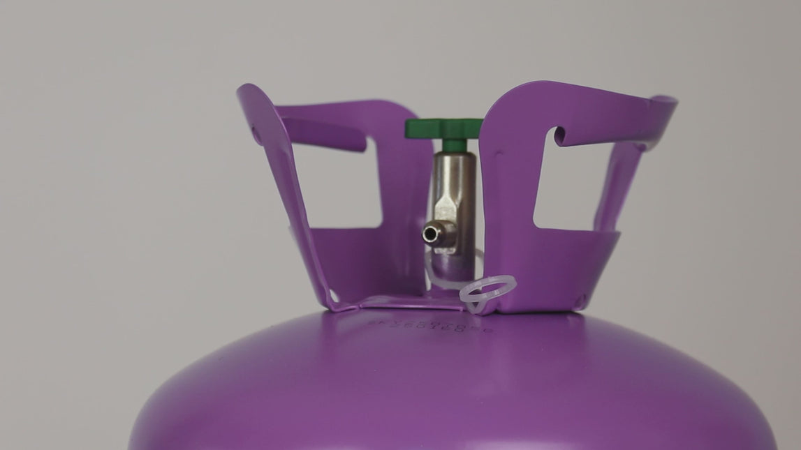 Helium Tank met 50 Ballonnen en Lint