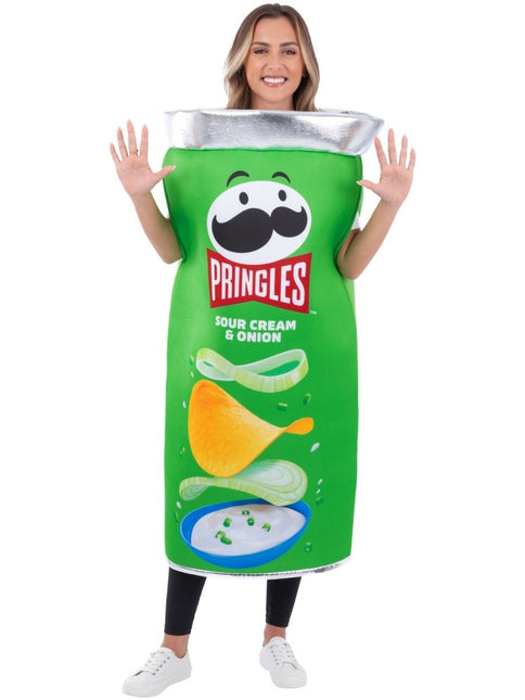 Pringles® Blik Sour Cream & Onion Kostuum van Smiffys koop je bij Partywinkel
