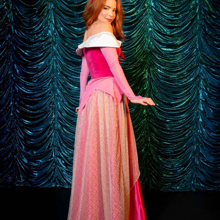 Prinses Aurora Jurk Roze Dames Leg Avenue van Leg Avenue koop je bij Partywinkel