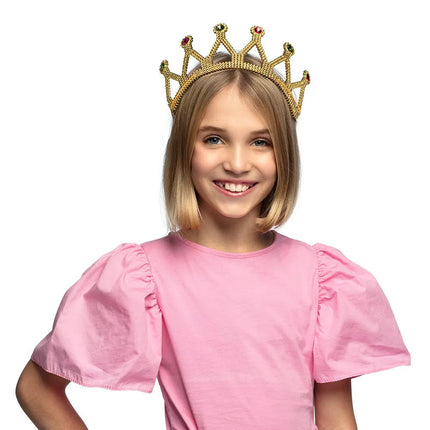 Prinses Kroon Goud Rond van Boland koop je bij Partywinkel