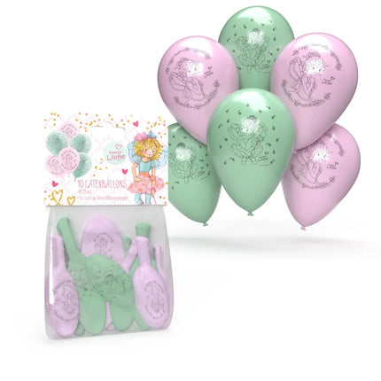 Prinses Lillifee Ballonnen 25cm 10st van VDV Benefit koop je bij Partywinkel
