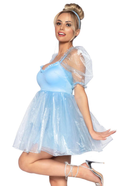 Prinsessen Jurk Blauw Dames Leg Avenue van Leg Avenue koop je bij Partywinkel