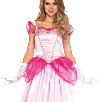 Prinsessen Jurk Roze Dames Peach Leg Avenue van Leg Avenue koop je bij Partywinkel