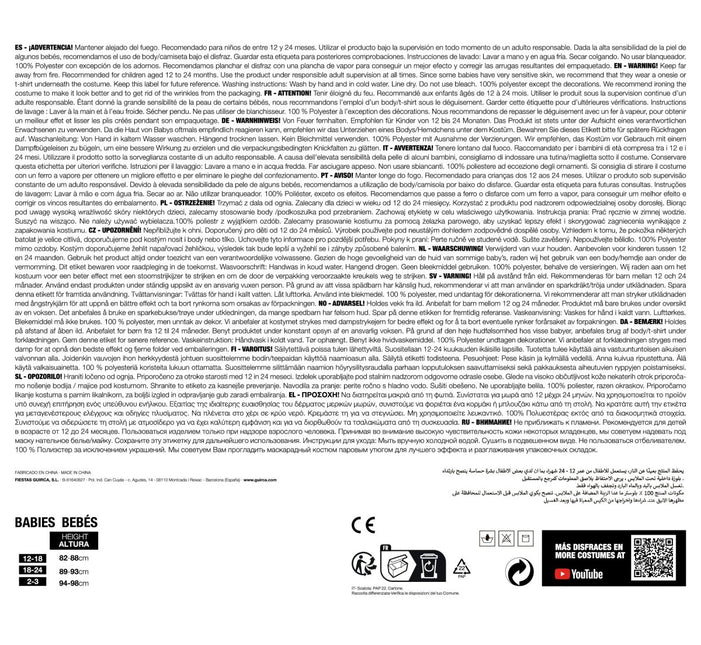 Prinsessen Kostuum Baby van Fiestas Guirca koop je bij Partywinkel