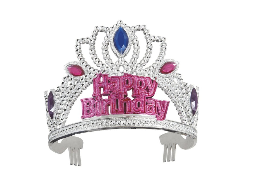 Prinsessen Kroontje Happy Birthday van Unique koop je bij Partywinkel