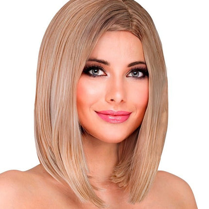 Pruik Droomhaar Jenny Blond/Bruin van Widmann koop je bij Partywinkel