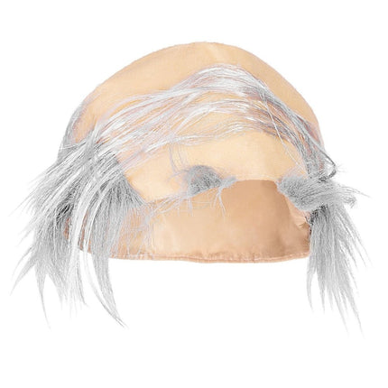 Pruik Oude Man Met Wenkbrauwen van Widmann koop je bij Partywinkel