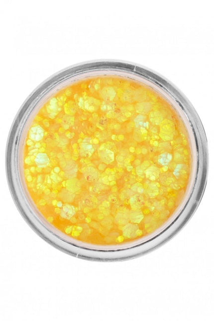 PXP Chunky Glitter Creme Honey Yellow Chameleon 10ml van PXP Professional Colours koop je bij Partywinkel