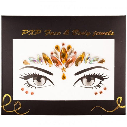 PXP Gezicht Sticker Face Jewels Model S van PXP Professional Colours koop je bij Partywinkel