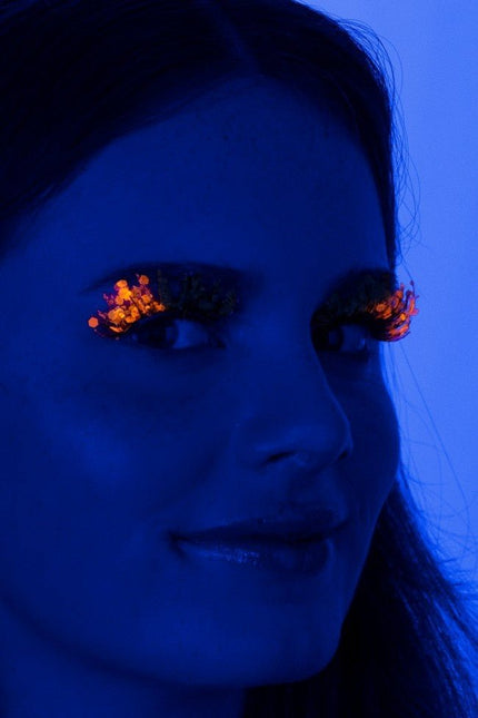 PXP Nep Wimpers Glitter UV Oranje Barranquilla van PXP Professional Colours koop je bij Partywinkel