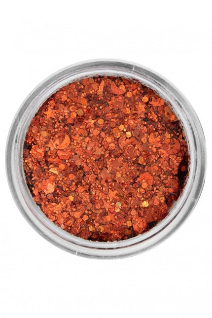 PXP Pressed Chunky Glitter Creme Goldfish Orange 10ml van PXP Professional Colours koop je bij Partywinkel