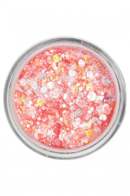 PXP Pressed Chunky Glitter Creme Neon Orange Candy 10ml van PXP Professional Colours koop je bij Partywinkel