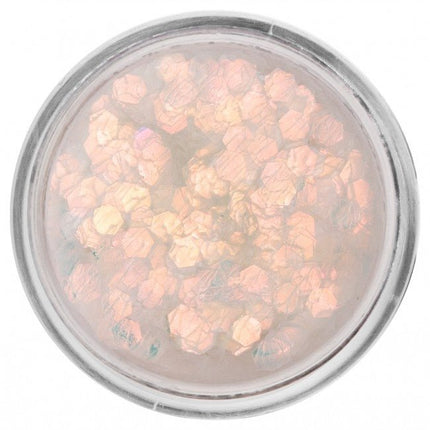 PXP Pressed Chunky Glitter Creme Tranparent White 10ml van PXP Professional Colours koop je bij Partywinkel