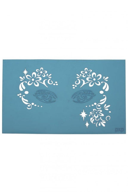 PXP Schmink Sjabloon Face Paint Bloemen van PXP Professional Colours koop je bij Partywinkel