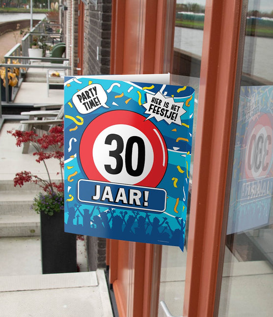 Raambord 30 jaar 60cm van Paper Dreams koop je bij Partywinkel