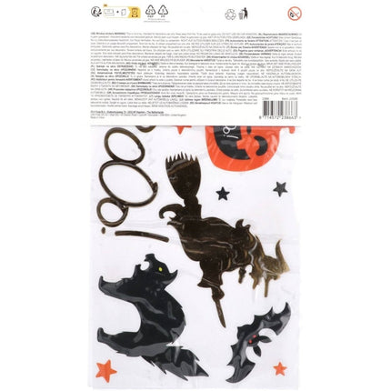 Raamstickers Halloween Karakters van Folat koop je bij Partywinkel