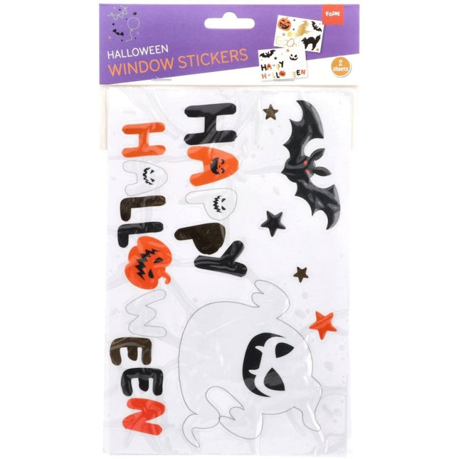 Raamstickers Halloween Karakters van Folat koop je bij Partywinkel
