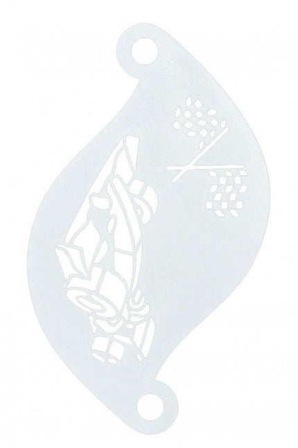 Race Make Up Sjabloon van Superstar koop je bij Partywinkel