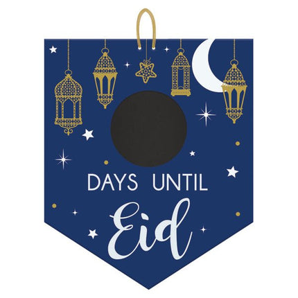 Ramadan Hangdecoratie Krijtbord 38cm van Riethmueller koop je bij Partywinkel