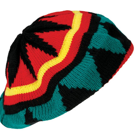 Rasta Muts Rood Groen van Fiestas Guirca koop je bij Partywinkel