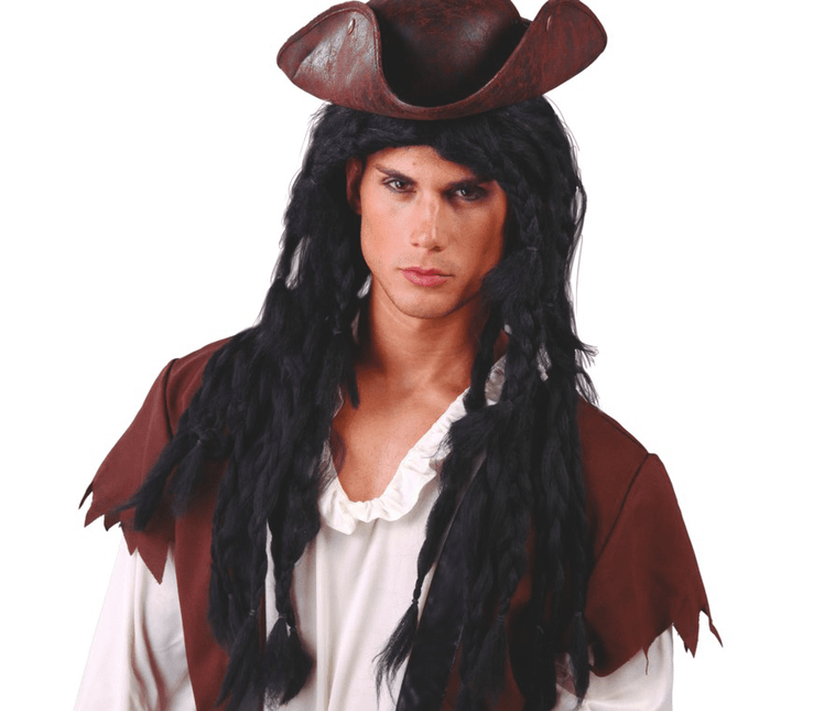 Rasta Pruik Zwart van Fiestas Guirca koop je bij Partywinkel