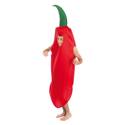Chilipeper Kostuum Volwassenen One Size