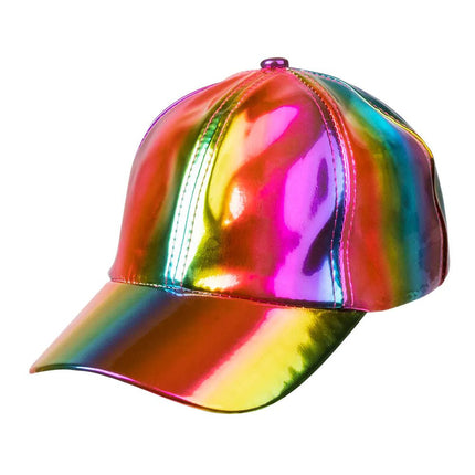 Regenboog Accessoireset Holografisch 3 delig van Boland koop je bij Partywinkel