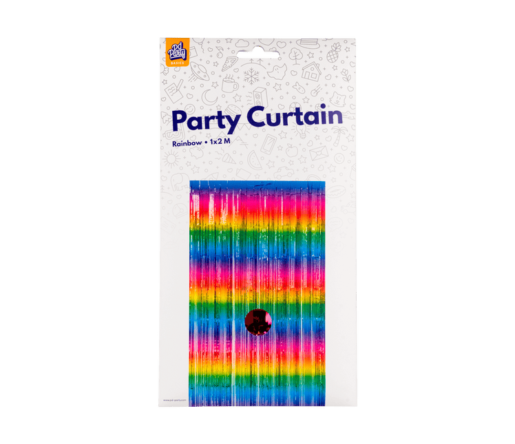 Regenboog Deurgordijn 2m van Paper Dreams koop je bij Partywinkel