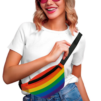 Regenboog Heuptasje van Fiestas Guirca koop je bij Partywinkel